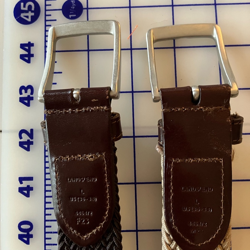 2 Men’s belts